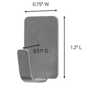 3M Command Metal Hook 4-Pk 17031