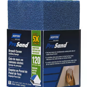 Norton Prosand Corner Sanding Sponge 120g 68141