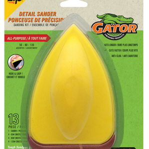 Gator Zip Hook & Loop Detail Sander Kit 7186