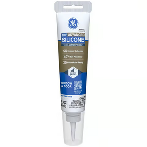 General Electric Advanced Silicone White Window & Door Caulk 1595651