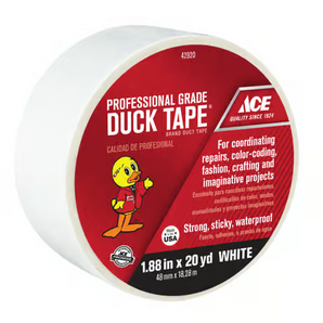 Ace Duck Tape 42920 White