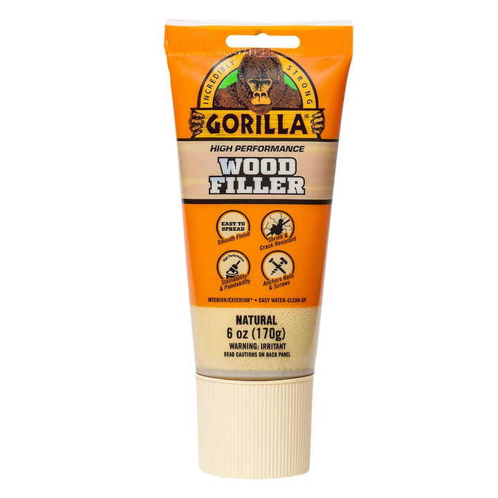 Gorilla Natural Wood Filler – product packaging
