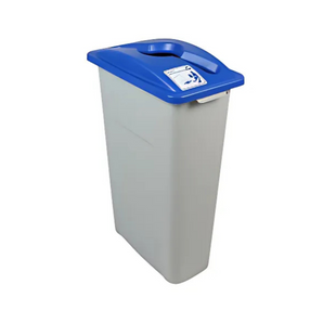 Wastewatcher Grey Can/Btl Blue Lid