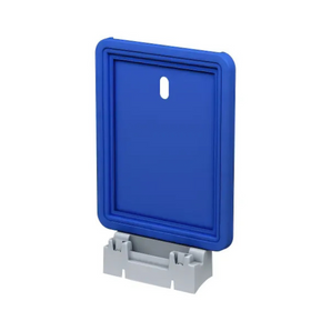 Wastewatcher Sign Frame Royal Blue