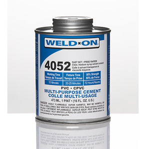 Weld-On® Adhesive #4052 473 mL