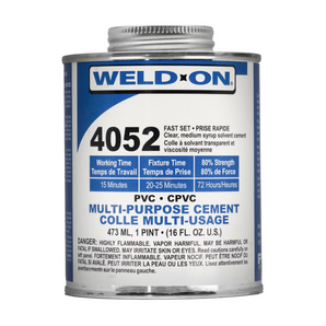 Weld-On® Adhesive #4052 473 mL