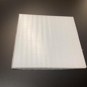 1/2" thick 16" Wide x 16" Long - Natural Polypropylene (PP)