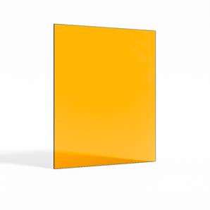 Acrylic Sheet 2422 Amber;  1/8"