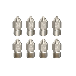 Creality Copper Alloy Nozzle Kit - 8pc