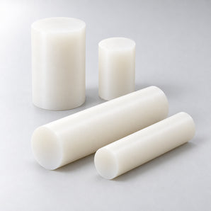 Nylatech® Natural cast nylon rod in assorted stock sizes