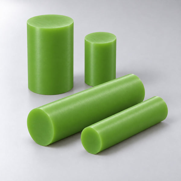 Nylatech® Oil-Filled cast nylon rod in assorted stock sizes