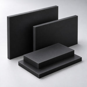 Nylatech® Super Black cast nylon sheet in assorted stock sizes