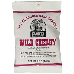 Claeys Wild Cherry Hard Candy