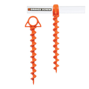 Orange Screw Ground Anchor