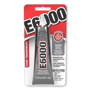 E6000 Industrial Adhesive Clear - 2oz