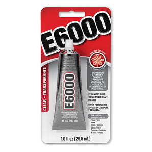 E6000 Industrial Adhesive Clear - 1oz