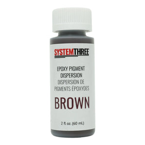 SystemThree Epoxy Pigment Concentrate - Brown - 2oz