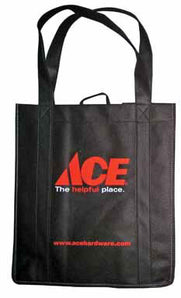 Ace Cloth Shopping Bag 13-1/2inx12-1/2 inx14 in - 6140511