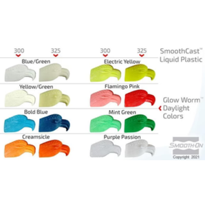 Smooth-On Glow Worm Blue - 1 Quart