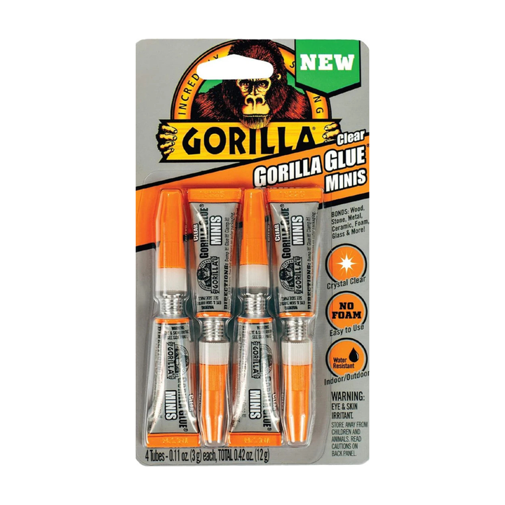 Gorilla Glue Clear Mini 4-Pack – product packaging