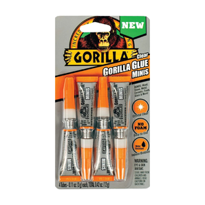 Gorilla Glue Clear Mini 4-Pack
