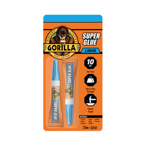 Gorilla Instant Super Glue - 3g x 2 pack