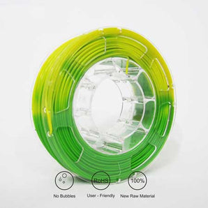 Hello3D PLA Colour Change Green-Yellow