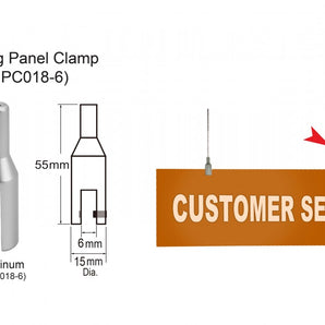 Hanging Panel Clamp Stainless St.
