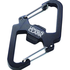Lewis Clark Stainless Steel Double Carabiner