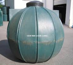 Ball Tank Cen900 Septic Green