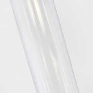 Bottle PVC Cylinder Clear - 500 Ml