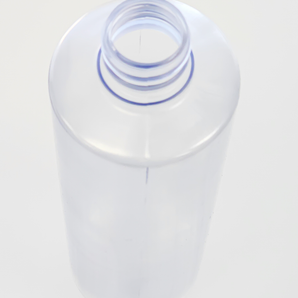 Bottle PVC Cylinder Clear - 500 Ml