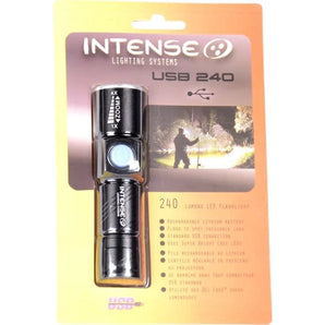Intense Lighting Systems LED USB Flashlight 240 Lumen