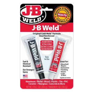 JB Weld Twin Tube Epoxy 8265 2oz