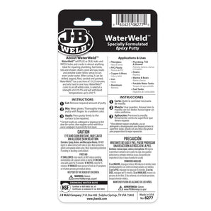 JB Weld WaterWeld Epoxy Stick 8277 2oz