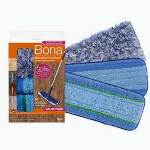 Bona Microfiber Cleaning Pad 3-Pack
