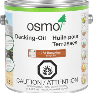 Osmo Decking Oil Bangkarai 1278-2.5 Litre