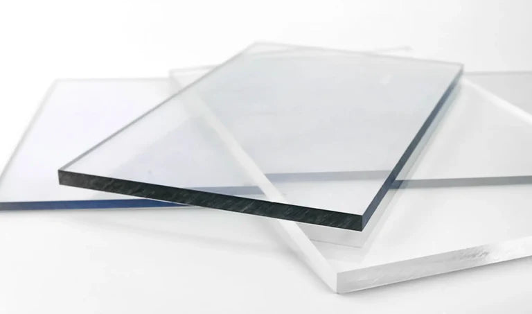 3 sheets of clear polycarbonate