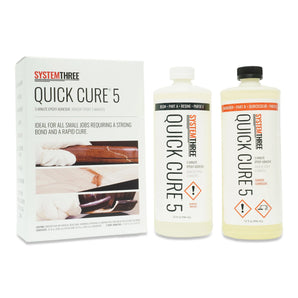 Quick Cure 5 Min Epoxy Kit-1/2 Gallon