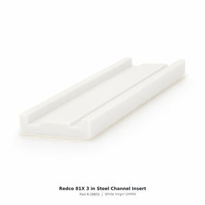 Redco™ 81X UHMW 3" Steel Chain Channel Insert R-28855