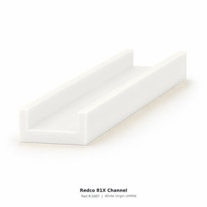 Redco™ 81X UHMW Chain Channel 1.25 x 3.5" R-5007