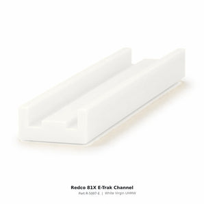 Redco™ 81X UHMW E-TRAK 1.25" x 3" R-5007-E