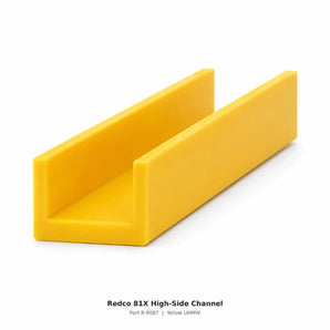 Redco™ 81X High-Side UHMW Chain Channel 2" x 3" R-9087