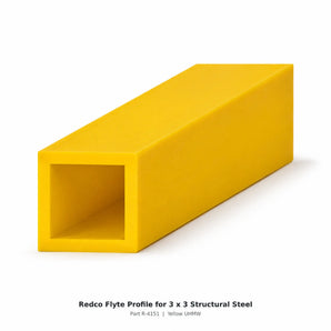 Redco™ UHMW Flyte Profile for 3" x 3" Steel R-4151