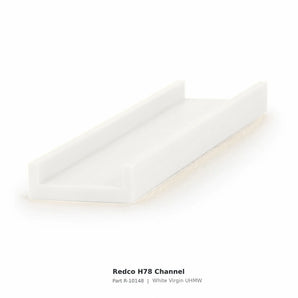 Redco™ H78 UHMW Chain Channel 1.25" x 4" | R-10148