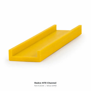 Redco™ H78 UHMW Chain Channel 1.25" x 4" | R-10148