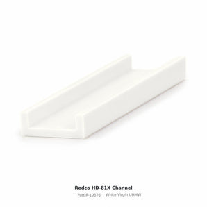 Redco™ HD-81X UHMW Chain Channel 1.25" x 3.5"  R-10576