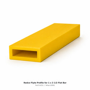 Redco™ UHMW Flyte Profile for 1" x 3.5" Steel R-4255