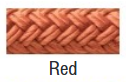 Seachoice Double-Braid Dock Line Red 3/8Inx15Ft 50-42421