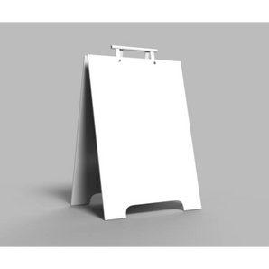 Sandwich Board Sintra W/Handle 19" X 24"